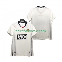 Nogometni Dres Manchester United Champions League 2009 Retro Muški Gostujući 2008 Kratkih Rukava