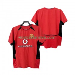 Nogometni Dres Manchester United Retro Muški Domaći 2004 2002 Kratkih Rukava