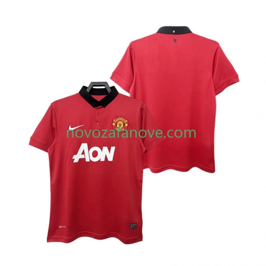 Nogometni Dres Manchester United 2013 2014 Retro Muški Domaći Kratkih Rukava