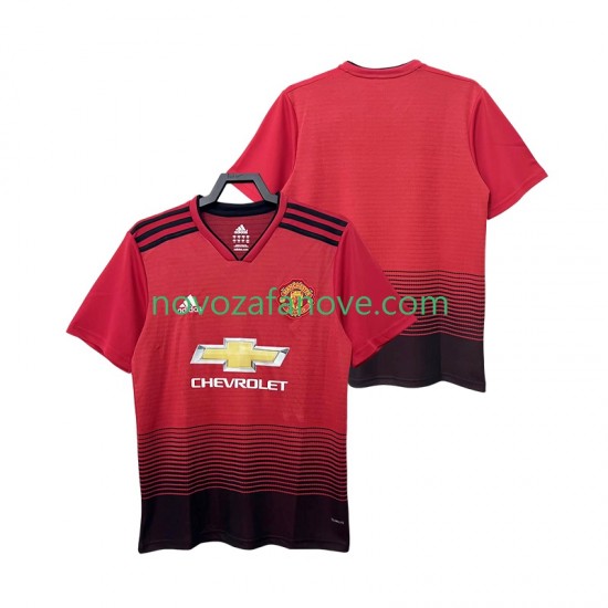 Nogometni Dres Manchester United 2018 2019 Retro Muški Domaći Kratkih Rukava
