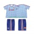 Nogometni Dres Manchester United 1990 1992 Retro Dječji Gostujući Kratkih Rukava