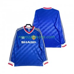 Nogometni Dres Manchester United 1986 1988 Retro Muški Treći Dugim Rukavima