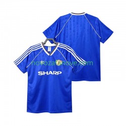 Nogometni Dres Manchester United 1988 1990 Retro Muški Treći Kratkih Rukava