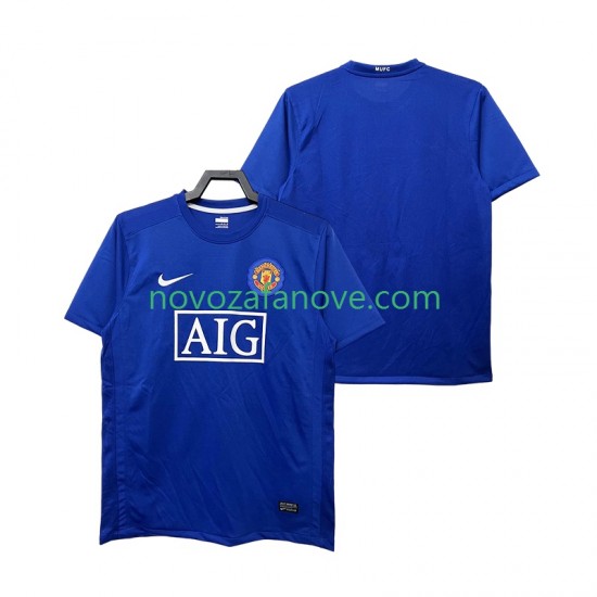Nogometni Dres Manchester United 2009 Retro Muški Treći 2008 Kratkih Rukava