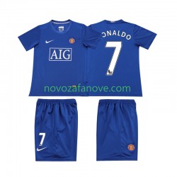 Nogometni Dres Manchester United Ronaldo 7 2009 Retro Dječji Treći 2008 Kratkih Rukava