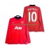 Nogometni Dres Manchester United Rooney 10 2013 2014 Retro Muški Domaći Dugim Rukavima