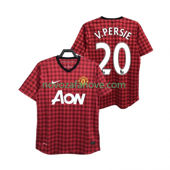 Nogometni Dres Manchester United V PERSIE 20 2012 2013 Retro Muški Domaći Kratkih Rukava