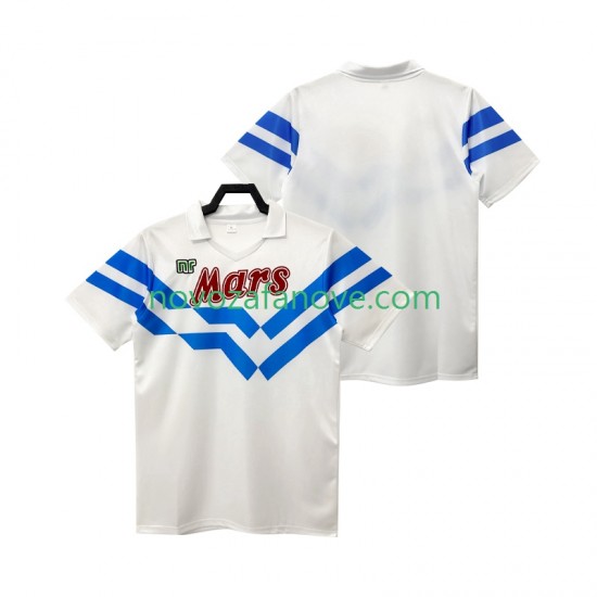 Nogometni Dres Napoli 1988 1989 Retro Muški Gostujući Kratkih Rukava