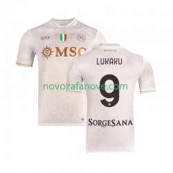 Nogometni Dres Napoli Romelu Lukaku 9 Muški Gostujući 2025-2026 Kratkih Rukava