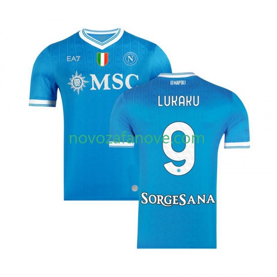 Nogometni Dres Napoli Romelu Lukaku 9 Muški Domaći 2025-2026 Kratkih Rukava