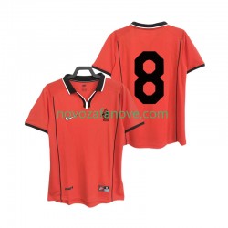 Nogometni Dres Nizozemska 8 Retro Muški Domaći 1998 Kratkih Rukava