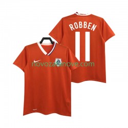 Nogometni Dres Nizozemska ROBBEN 11 Retro Muški Domaći 2008 Kratkih Rukava