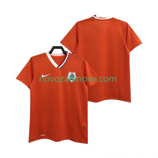 Nogometni Dres Nizozemska Retro Muški Domaći 2008 Kratkih Rukava