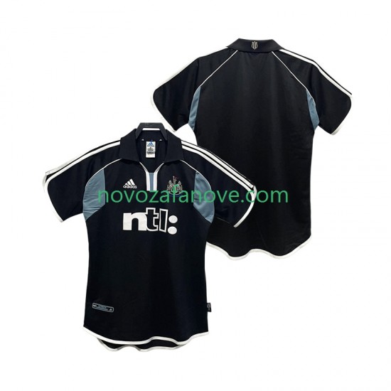 Nogometni Dres Newcastle United 2000 2001 Retro Muški Gostujući Kratkih Rukava