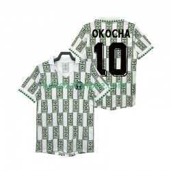 Nogometni Dres Nigerija OKOCHA 10 Retro Muški Gostujući 1994 Kratkih Rukava
