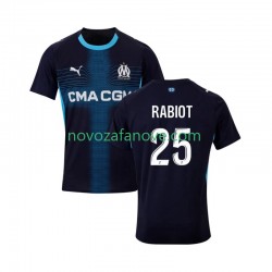 Nogometni Dres Olympique de Marseille Adrien Rabiot 25 Muški Gostujući 2025-2026 Kratkih Rukava