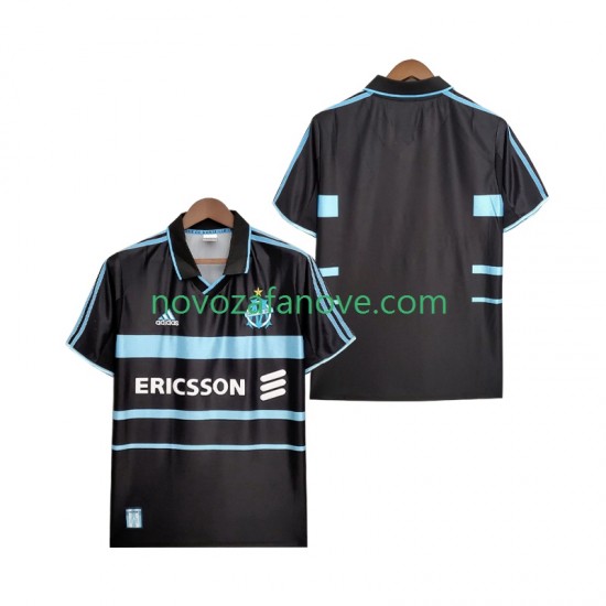 Nogometni Dres Olympique de Marseille 2000 Retro Muški Treći 1999 Kratkih Rukava