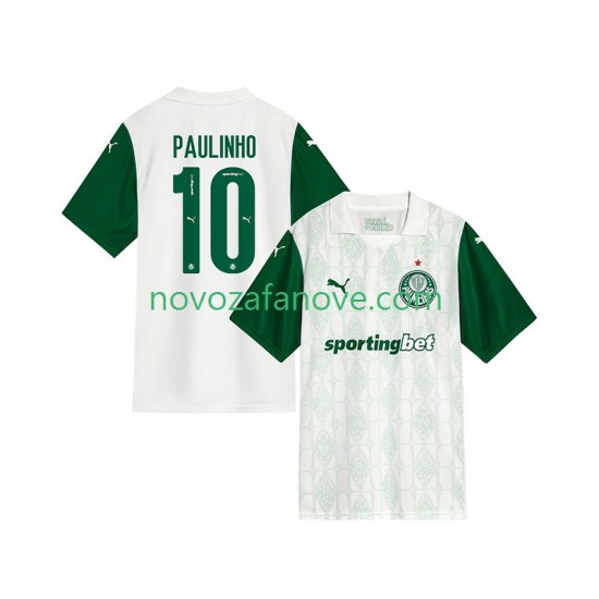 Nogometni Dres Palmeiras Paulinho 10 Muški Gostujući 2025-2026 Kratkih Rukava