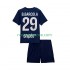 Nogometni Dres Paris Saint-Germain Bradley Barcola 29 Dječji Domaći 2025-2026 Kratkih Rukava