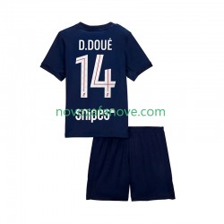 Nogometni Dres Paris Saint-Germain Desire Doue 14 Dječji Domaći 2025-2026 Kratkih Rukava
