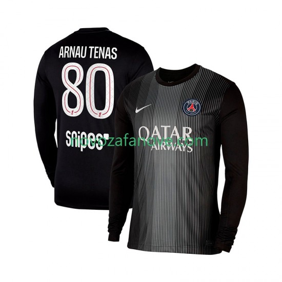 Nogometni Dres Paris Saint-Germain Arnau Tenas 80 Golmanski Muški Domaći 2025-2026 Dugim Rukavima