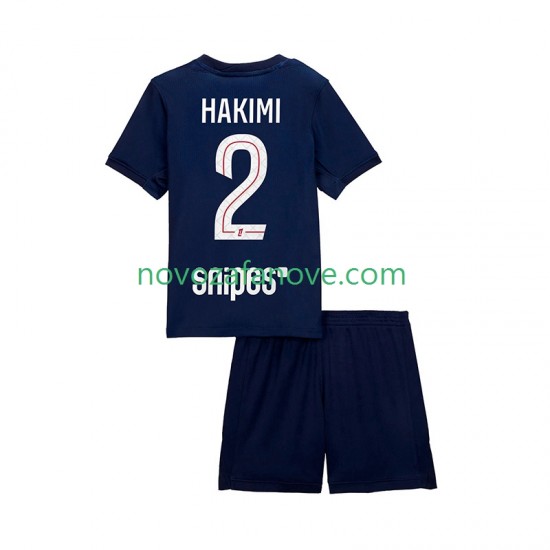 Nogometni Dres Paris Saint-Germain Hakimi 2 Dječji Domaći 2025-2026 Kratkih Rukava