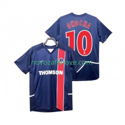 Nogometni Dres Paris Saint-Germain OKOCHA 10 2003 Retro Muški Domaći 2002 Kratkih Rukava
