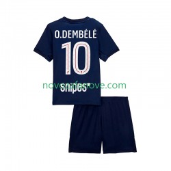 Nogometni Dres Paris Saint-Germain Ousmane Dembele 10 Dječji Domaći 2025-2026 Kratkih Rukava
