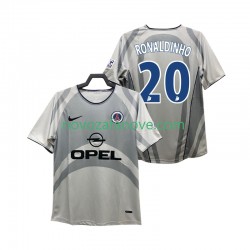 Nogometni Dres Paris Saint-Germain RONALDINHO 20 2001 Retro Muški Gostujući 2002 Kratkih Rukava