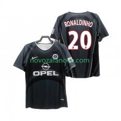 Nogometni Dres Paris Saint-Germain RONALDINHO 20 2001 Retro Muški Treći 2002 Kratkih Rukava