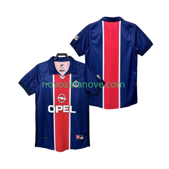 Nogometni Dres Paris Saint-Germain Retro Muški Domaći 1998 1999 Kratkih Rukava