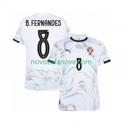 Nogometni Dres Portugal Bruno Fernandes 8 Muški Gostujući 2025-2026 Kratkih Rukava
