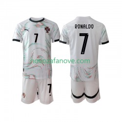 Nogometni Dres Portugal Cristiano Ronaldo 7 Dječji Gostujući 2025 Kratkih Rukava