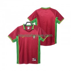 Nogometni Dres Portugal Retro Muški Domaći 1998 Kratkih Rukava