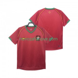 Nogometni Dres Portugal Retro Muški Domaći 2006 Kratkih Rukava