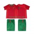 Nogometni Dres Portugal Retro Dječji Domaći 2004 Kratkih Rukava