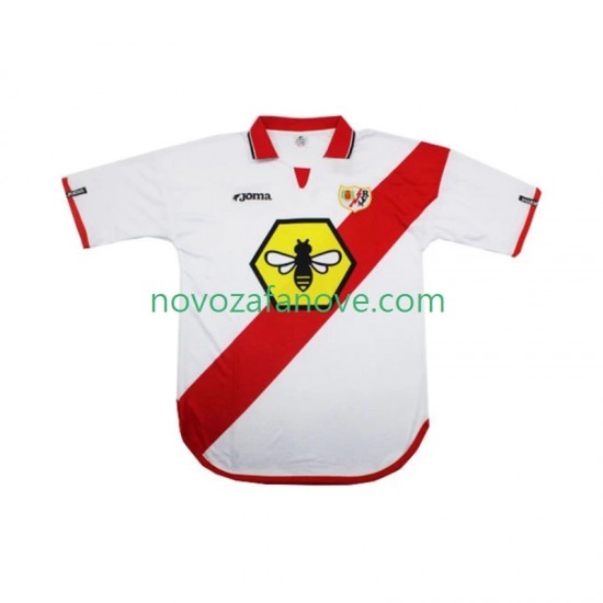 Nogometni Dres Rayo Vallecano 2000 2001 Retro Muški Domaći Kratkih Rukava