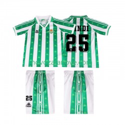 Nogometni Dres Real Betis FINIDI 25 1996 1997 Retro Dječji Domaći Kratkih Rukava