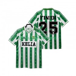Nogometni Dres Real Betis FINIDI 25 1995 1996 Retro Muški Domaći Kratkih Rukava