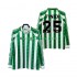 Nogometni Dres Real Betis FINIDI 25 1996 1997 Retro Muški Domaći Dugim Rukavima