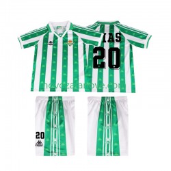 Nogometni Dres Real Betis Tomas Olias 20 1996 1997 Retro Dječji Domaći Kratkih Rukava