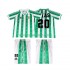 Nogometni Dres Real Betis Tomas Olias 20 1996 1997 Retro Dječji Domaći Kratkih Rukava