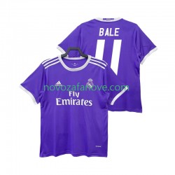Nogometni Dres Real Madrid BALE 11 2016 2017 Retro Muški Gostujući Kratkih Rukava