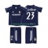 Nogometni Dres Real Madrid BECKHAM 23 2005 Retro Dječji Gostujući 2006 Kratkih Rukava