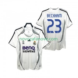 Nogometni Dres Real Madrid BECKHAM 23 2007 Retro Muški Domaći 2006 Kratkih Rukava