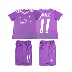 Nogometni Dres Real Madrid Bale 11 2016 2017 Retro Dječji Gostujući Kratkih Rukava
