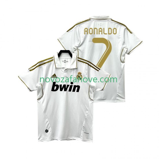 Nogometni Dres Real Madrid Cristiano Ronaldo 7 2012 Retro Muški Domaći 2011 Kratkih Rukava
