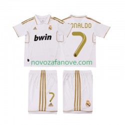 Nogometni Dres Real Madrid Cristiano Ronaldo 7 2012 Retro Dječji Domaći 2011 Kratkih Rukava