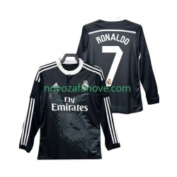 Nogometni Dres Real Madrid Cristiano Ronaldo 7 2014 2015 Retro Muški Treći Dugim Rukavima