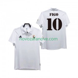 Nogometni Dres Real Madrid FIGO 10 2003 Retro Muški Domaći 2002 Kratkih Rukava